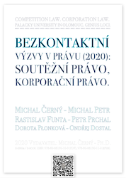 Bezkontaktn vzvy v prvu (2020): Soutěn
                    prvo. Korporačn prvo.